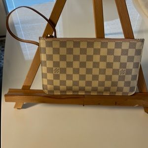 Louis Vuitton Neverfull Wristlet Pouchette Damien Azur